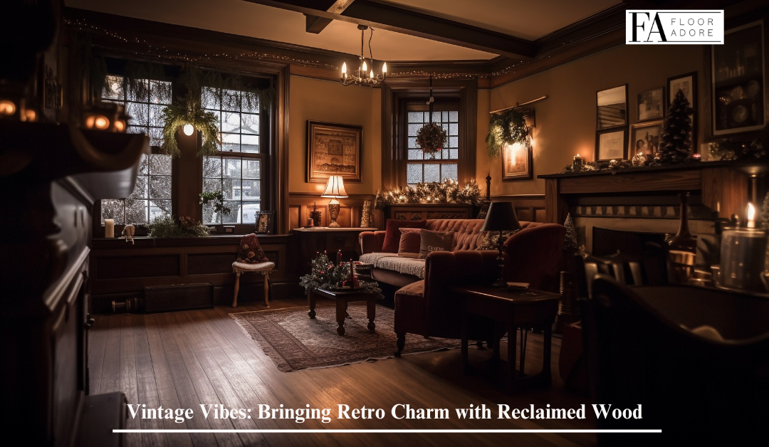 Vintage Vibes: Bringing Retro Charm with Reclaimed Wood