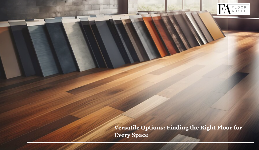 Versatile Options: Finding the Right Floor for Every Space